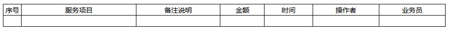 表格定義效果